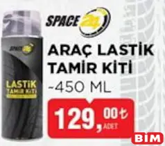SPACE ARAÇ LASTİK TAMİR KİTİ 450 ML